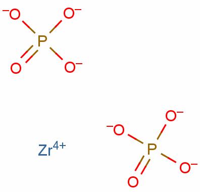 磷酸锆分子结构图