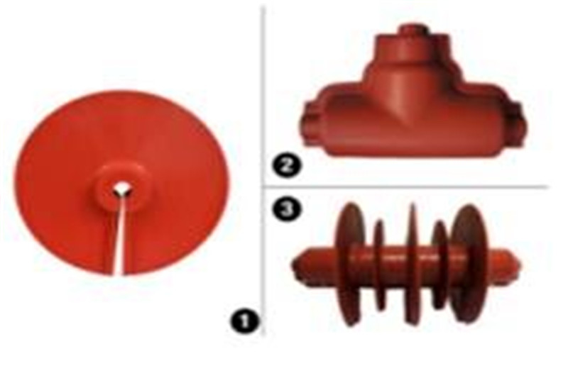 硅橡胶绝缘子防鸟调爬器